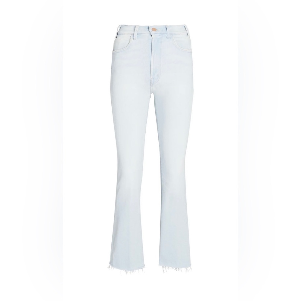 Mother Denim The Hustler Ankle Fray Pina Colada Paradise Size 28 NWT